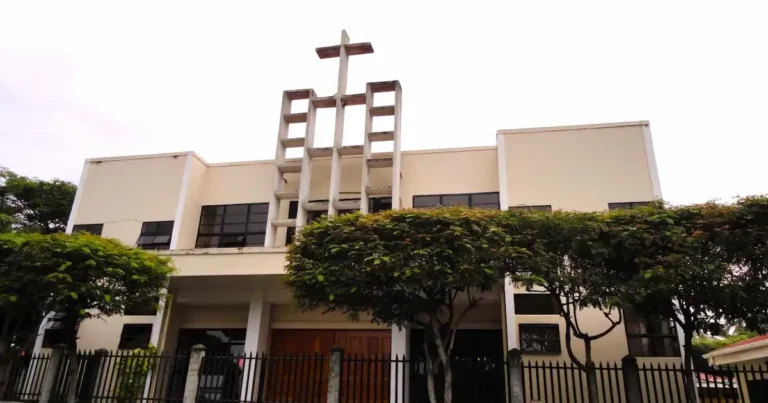 Fachada de la Primera Iglesia Bautista de Managua, Nicaragua