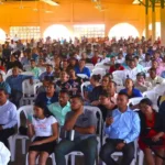fieles de la Iglesia de Dios de la Profecía de Nicaragua en una convención en el 2024