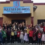 Inauguración del templo de la iglesia de Dios en la palma Obispo Teodoro Guido presidente de la iglesia de Dios en Nicaragua