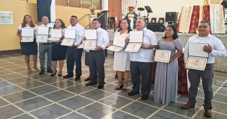graduados del seminario de Masatepe