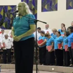 El Coro Parajón Domínguez (CPD), de la PIBM, fue el protagonista de la velada.