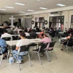 almuerzo navideño en honor a más de 60 pastores jubilados y viudas de ministros de la Convención Bautista de Nicaragua