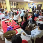 Unos 50 pastores de la Región Central celebraron su primer encuentro anual en las instalaciones del Colegio Bautista. El grupo fue recibido por los profesores José Sebastián Latino y Rosario Hernández