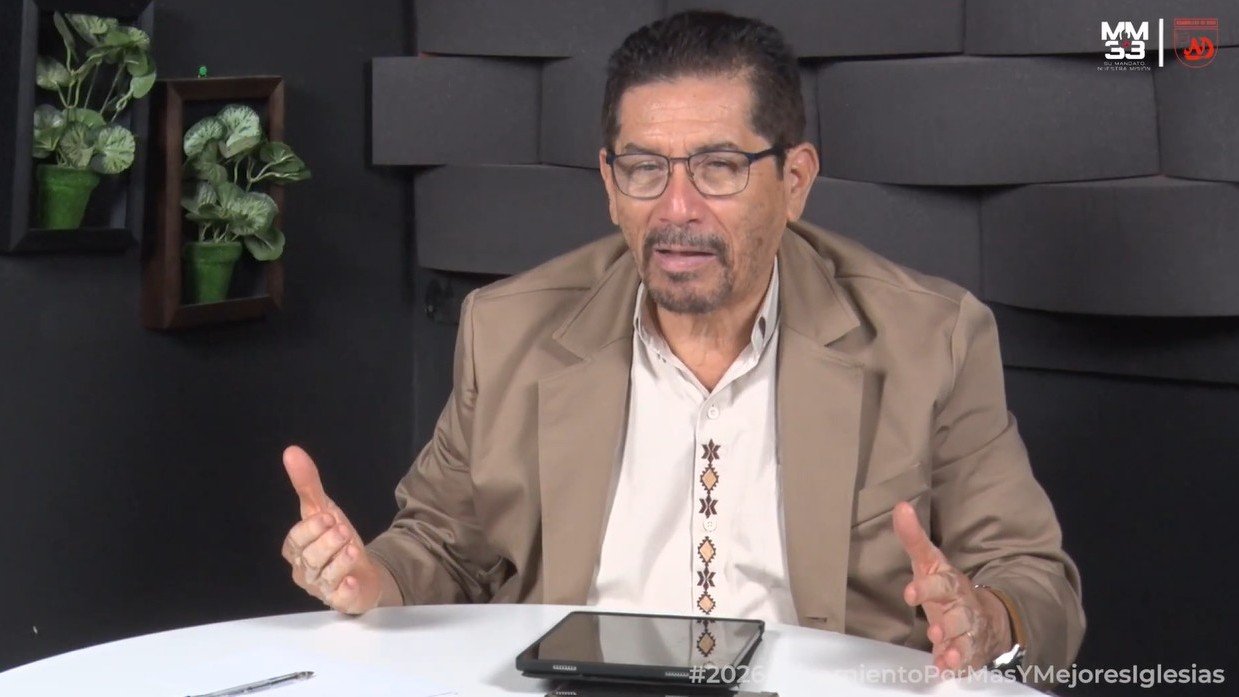 Roberto Rojas secretario de las Asambleas de Dios de Nicaragua en el programa Así Marchan las Asambleas de Dios de Nicaragua